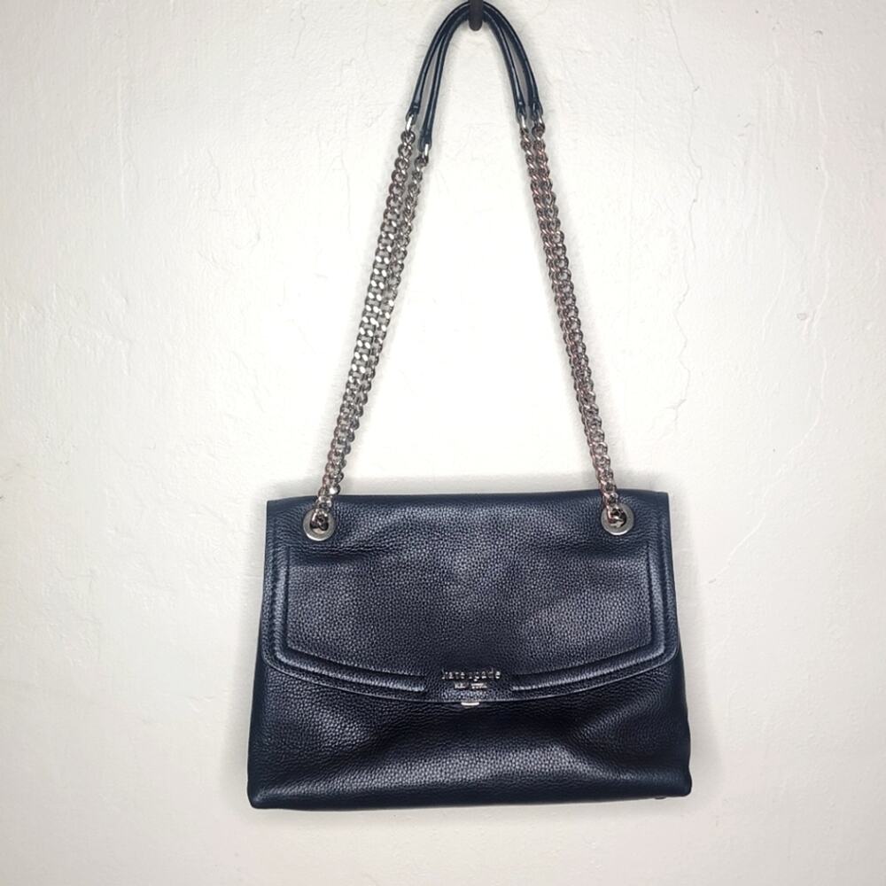 Kate Spade Florence Black Chain Strap Shoulder Bag